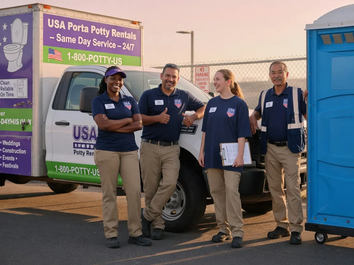 Porta Potty Rental company in Fountain City, WI